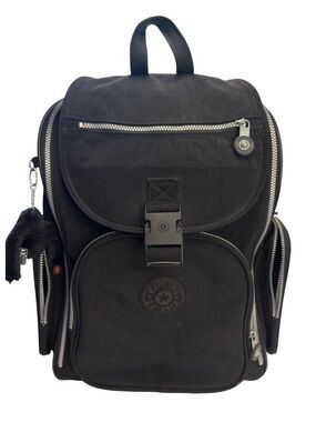 Kipling WL4734 Alcatraz II Black Rolling Travel Backpack